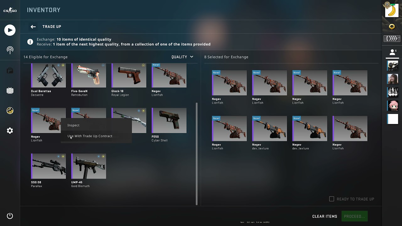 Trade up 2